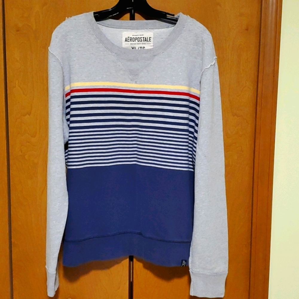 Aeropostale Striped Sweatshirt